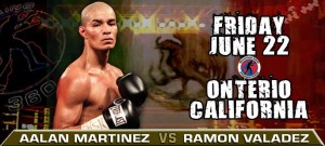 Aalan Martinez Ready To Shine  Against Valadez