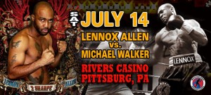 Lennox Allen returns on July 14