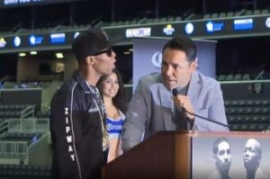 video  Zab Judah crashes own press conference! 