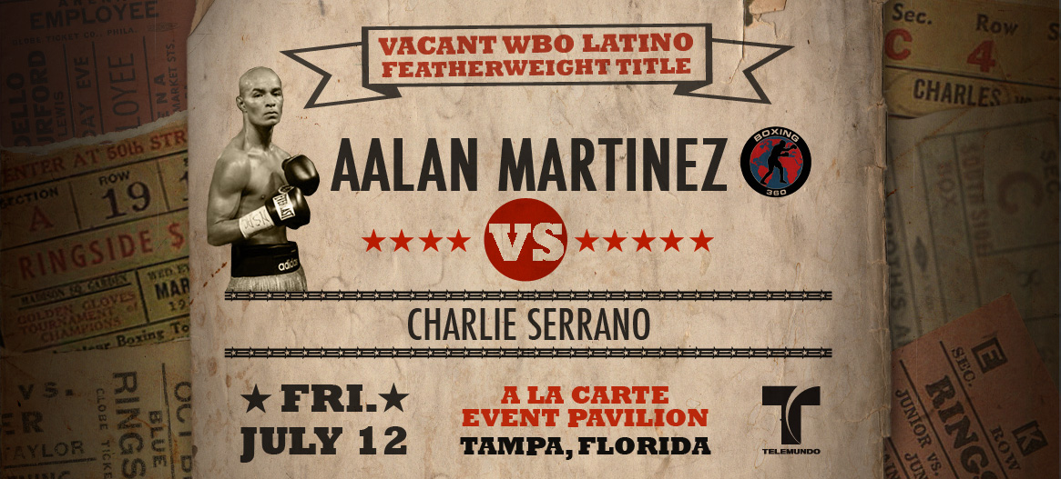 Aalan Martinez vs. Charlie Serrano Aalan Martinez vs. Charlie Serrano