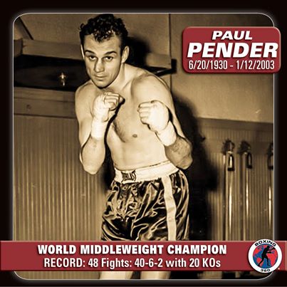 Paul Pender Paul Pender
