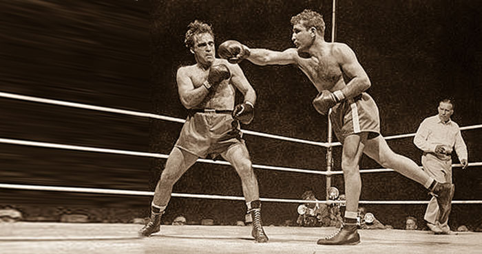 Jake LaMotta KO 10 Marcel Cerdan